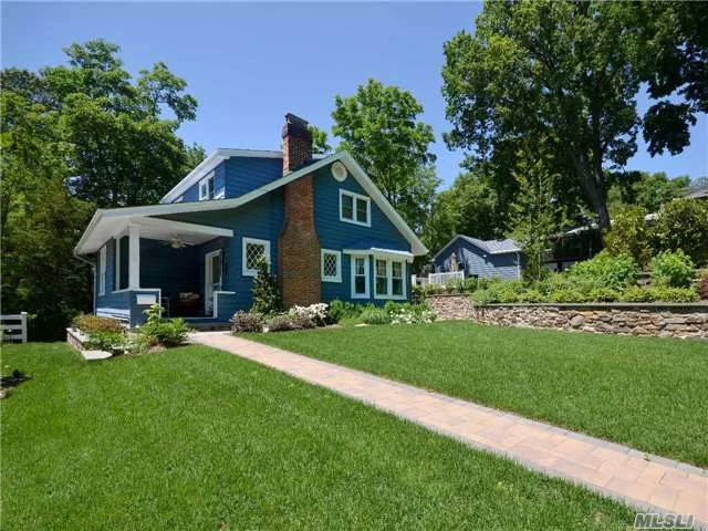 Totally Renovated 1914 Craftsman-Style Colonial Nestled On 1/3 Acre Of Lushly Landscaped Property. 2 Year Old Roof & Siding, New Decks And Blue Stone Paths...Simply Charming! Beach Privileges, North Shore Schools.