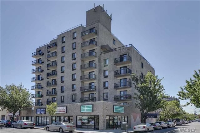 Nice Two Bedrooms With Two Bathrooms With Private Terrace, Unit Also Has Two Large Walk In Closets, Elevator In Building, Very Bright Very Convenient Location, Lirr, Bell Blvd, Northern Blvd Near By, Public Transportation, Restaurants, Post Office, Library....