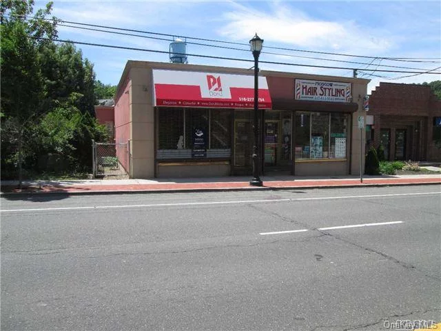 Street Level Pristine Retail Space, Busy Main Street, On Street Parking, Located Next To An Active Barber Shop. Updated Energy Efficient Heating And Ac.