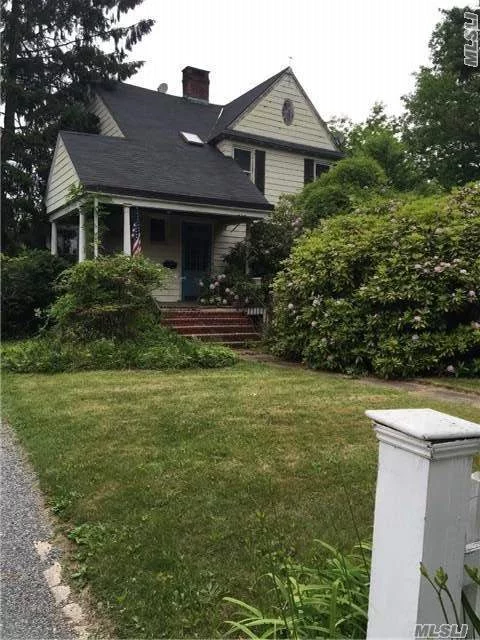 This Diamond In The Rough Colonial Is Nestled On A Shy 1/2 Acre! Ef, Lr W/Fpl, Library, Fdr, Kitchen, .5 Bath. 2nd Floor: 4 Bedrooms And Full Bath, Walk Up Attic. 2 Car Detached Oversized Garage W/Loft.