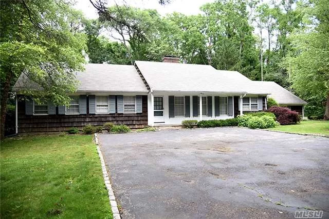 Sunfilled Quaint Ranch Located On 2 Acres In Brookville. This Home Includes 3 Bedrooms, 2 Baths, A Formal Dining Room, An Eat In Kitchen, A Living Room, And Family Room.