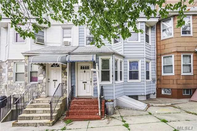 Totally Renovated 2 Family Home. Brand New Kitchens And Bathrooms, New Wood Floors, Ss Appliances, Granite Counters, 1 Wall Mounted Microwave, Full Finished Basement, Private Yard, Party Driveway With Parking For 2 Cars. Separate Gas Heat And Hot Water For Each Apt. This Home Will Be Vacant On Title.