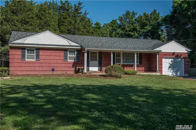 Year Round Rental Opportunity In Terry Waters Neighborhood, Southold. Ranch Style Home With 3 Bedrooms, And 1.5 Bath. Ample Sized Living/Dining Room. Den With Interior Access To Attached Garage. Slider To Enclosed Sunporch. Private Backyard. Bay Beach At End Of Street For Residents Use.