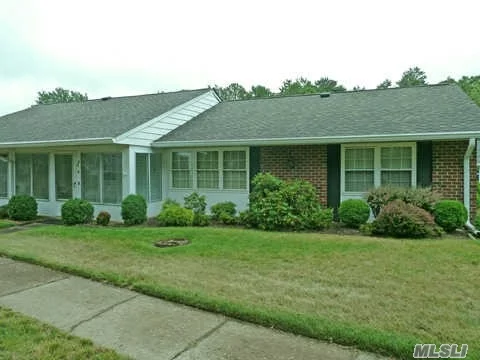 Nice Clean Baronet End Unit In Gated Leisure Village. This Home Has Many Newer Appliances Such As The Oven, Dishwasher, Cooktop, Microwave, Washer And The Dryer. Good Quality Thick Pile Carpet. It Has A Heated Front Porch And A Garage With Pull Down Stairs For Storage. Come See It Soon!!