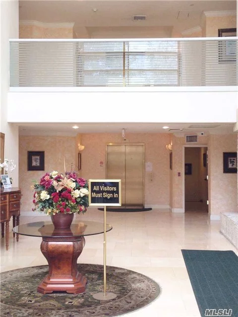 An Elegant Luxury Unit In Sterling Plaza, Great Neck&rsquo;s Premiere Condominium Building. A Spacious 2 Bedroom Apartment With 2.5 Baths. 1 Car Garage Is Included In The Rent As Well As The Monthly Maintenance. Hardwood Floors, Combo Kitchen, With Patio, & Individual Thermostat. The Building Features 24 Hr Doorman, Fitness Center, And Community Rm