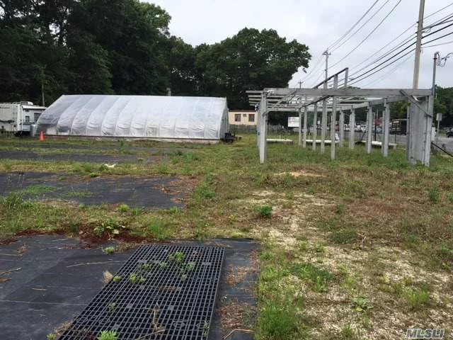 Prime Location! Nursery With Greenhouse Or Can Be Used For Variety Of Businesses.