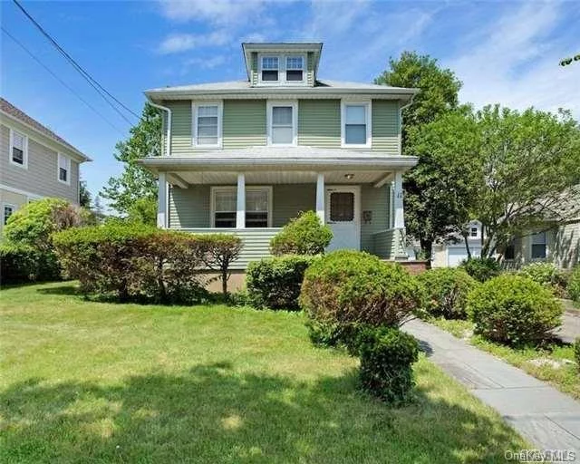 Freshly Painted And Clean 3-Bedroom Colonial With 2 Full Bathrooms. Lots Of Sunlight And Privacy.