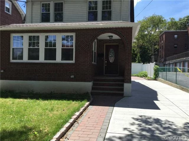 Beautifully Renovated 4 Bedroom 1.5 Bath House For Rent Conveniently Located Near All Major Highways, Nyc Busses & L.I.R.R, Ss Kitchen Appliances, Washer/Dryer Hook-Up, Working Fireplace And Much More.