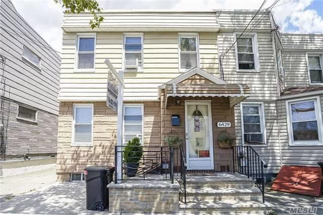 Lovely Semi Detached 2 Family Home Just A Short Distance To The Metropolitan Ave. M Train Station. Featuring Updated Kitchens With Granite Counters, Ss Appliances In 2nd Fl Kitchen,  New Bathrooms, Full Fin Bsmt,  Private Yard, Back Porch. Great Location, Near Fresh Pond Rd, Subway, Q54, Q67, Q38 & The Q58 Bus Lines. This Home Will Be All Vacant On Title.