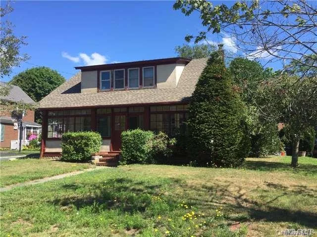 Charming Farm Ranch South Of Montauk Hwy. Quiet Street With Wrap Around Driveway  This House Features 4 Bedrooms, 2.5 Baths And A Library. Walk To Town And Enjoy The Water Views. A Must See And Priced To Sell!