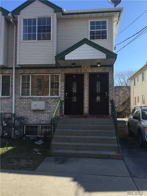 Fully Renovated Recently, Great Rental Income, 1st Fl--3Brs Apt, $1936; 2nd Fl--3Brs Apt, $2025.