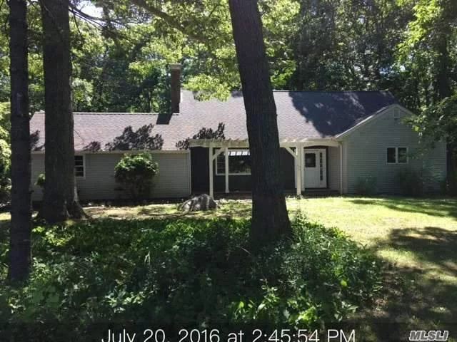 This Lovely Cape Has 4 Bedrooms, 2 Large Baths Hard Wood Floors Throughout Stone Fire Place 1.5 Car Garage, Full Basement With Ose And Treed Private Yard Close To Kenney&rsquo;s Beach And Vineyards