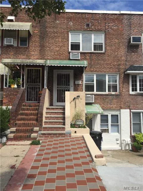 Brick Townhouse In Move-In Condition With Hardwood Floors Throughout, Walk-In Basement With Separate Entrance In The Front And Back, A Private Parking Space, New Boiler & Hot Water Tank, R3-2 Zoning, Prime Location , Convenient To Transportation/School/Shopping Etc, Building Size 16 X 30 + Ext.