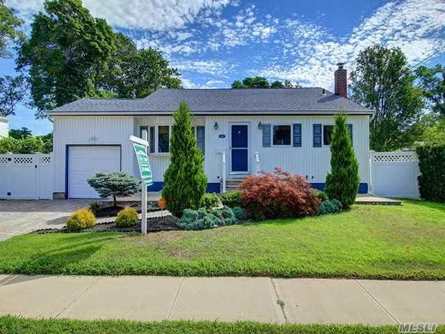 Beautifully Renovated Home In The Village Of Lindenhurst. No Flood Insurance Required. Never Damaged By Water. Priced To Sell. Just Move In, Home Is Freshly Painted.