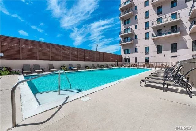 Mint 2 Bd/2 Bath In Luxury Ocean Front Building. Updated Quartz/Ss Kitc With Breakfast Bar, Ceiling Fans, Updated Baths, Terrace Faces North, 24/7 Concierge, Heated Pool, Gym, Party Room, Parking Included, 2 Laundry Rooms On Each Floor, Near Beach, Lirr, Shopping, Restaurants.