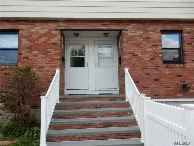 Very Spacious Duplex Featuring 3 Bedrooms And 2.5 Baths. New Kitchen With New Granite Countertops, Newly Done Hardwood Floors. New Washer And Dryer. Cac./ Or Wndow A/C If You Choose (They Both Work) New Doors. Off Street Parking For One Car In Driveway. Additional Street Parking. Landscaping Included