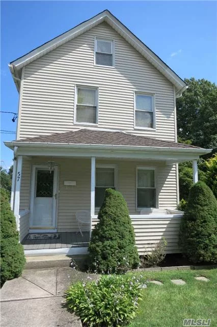 Charming 3 Bedroom Colonial With Front Porch,  In Village Of Great Neck, , Eik, Formal Dining Room, Formal Living Room. Freshly Painted, New Carpeting, Basement With Laundry,  Beautiful Grounds, Close To Lirr And Shopping.