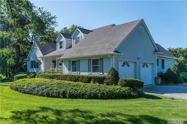 Very Well Designed Floor Plan With Tray Ceilings, Screened Porch, Open And Airy And Main Floor Bedroom Suite. Located In Southold Gardens Neighborhood With Close Proximity To Pharmacy, Grocery, Shops And Dining. Member Of Southold Park District Beaches Including Founders Landing Park/Beach.