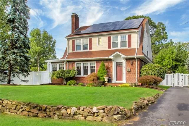 Amazingly Renovated Brightwaters Colonial With Country Club Backyard. New Windows, New Kit W/Ss Apps, New Baths, Wd Flrs, Crown Mldgs, Cac, Beautiful Part Fin Bsmnt, Gorgeous Pavered Patio, Heated Saltwater Pool, Frnt & Bk Igs, New Fence, Gas Firepit, Prof Lndscpe. Solar Panels Are Owned Not Leased Pse&G Bill Avg 13$/Mth.Village Beaches, Tennis, Parks, Snow Removal & Security.