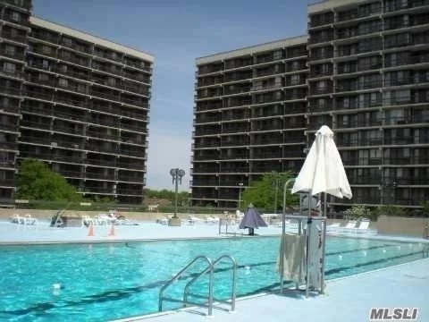 Luxury Living Style. 24 Hr Doorman. Pool. Gym. Bbq. Playground. Indoor Parking. Exp Bus To Nyc. Unit Facing The Pool. Southern Exposure. Big Balcony. Great Sound Proof Bldg. Washer / Dryer On The Fl. $34.84 Comes Off 3/2017 On The Common Charge. Info For Ref Only. Verify On Own Before Buy. Current Tax Is After Exemptions And Abatements.