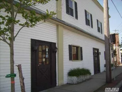 Hearth Of Oyster Bay, Top Floor Of The Commercial Building. The Unit Is On The Left, Large Eik, Full Bath, Great Room That Can Be Devided To Br And Lr, Extra Security For Pets