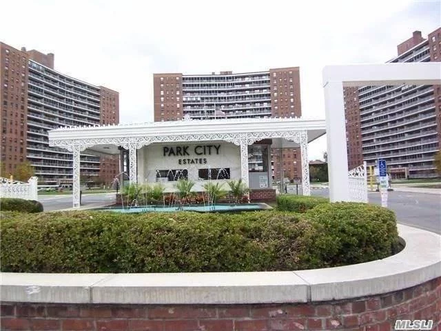 Large, Bright And Spacious 1Bd In A Beautiful Doorman Building Of Park City Estates. It Features A Private Terrace, Excellent Condition Apartment With Amazing Views. The Development Offers 24 Hour Doorman, Courtyard, & Security. Just Steps To Public Swimming Pool, Trains & Buses, And Shopping Mall. All Utilities Except Electric Are Included.