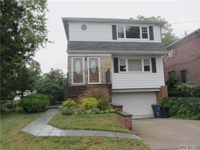 Large Corner Property.Very Quiet Neighborhood.. 2 Blocks To Bus Stop To Manhattan & Queens Heating Included.(Cooking Gas & Electricity Seperated)Can Move In Now.2nd Floor.