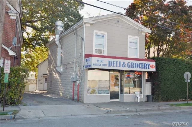 Deep Lot Has 5 Additional Rentable Surface Parking Spaces. Owner Pays Insurance & Taxes Only. Investment Opportunity. Fully Occupied: Store:$19, 620Yr, 2nd Fl: $13, 500Yr, Cottage:$18, 000Yr, Garage: $3, 900Yr. Higher Potential. Owner Only Pays Tax & Insurance. Good Absentee Owner Investment.