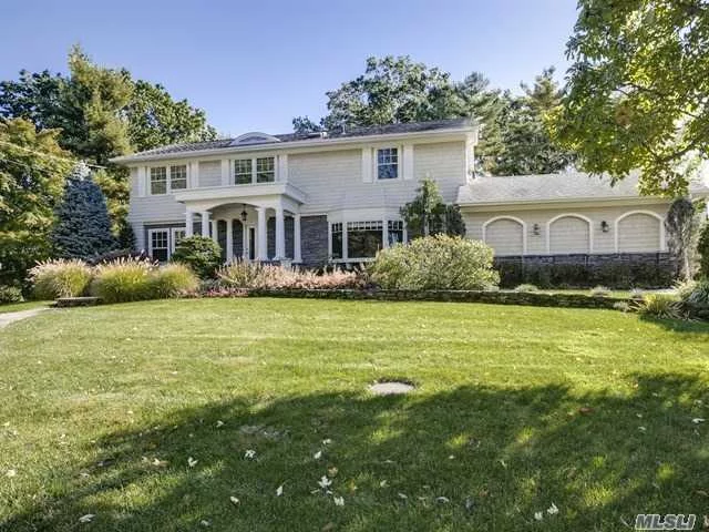 Mint Plandome Manor Colonial With Spectacular Waterviews Of Manhasset Bay. Private Park And Beach Access. 5 Bedrooms, 2.5 Baths Situated On Shy Half Acre Flat Yard. Interior Freshly Painted And Hardwood Floors Refinished. Walk To Lirr, Town & Shopping.