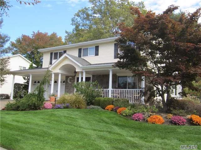 Impeccable! Cherry/Granite Kitchen, Gas Fpl In Sunny Den With Built-Ins Open To Living Rm. Hw Flrs. New Master Bath..4Yr Old Hall Bath, Cac 2016, Arch Roof/Andersons. Newer Burnham Furnace/Hw Tank. Raised Moldings. Custom Window Treatments. Mid Block, Gorgeous Landscaping On A Park-Like Setting On O/S Property. Front Porch4U..Award Winning Jericho Schools !!!