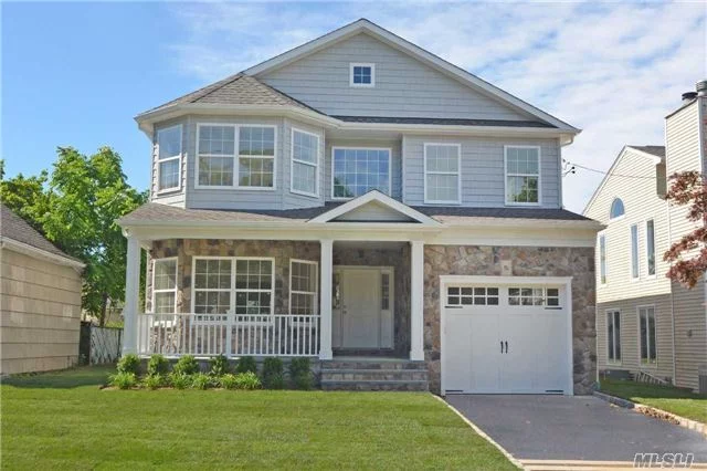 Spectacular 3, 000 Sq Ft Brand New Colonial With Tremendous, Level Backyard. Fabulous Open Floor Plan With First Class Eik W/Granite Counters & Quality Cabinetry. Gorgeous Architectural Detailing Throughout. Huge Basement Offering Great Finishing Potential. Property Taxes To Be Determined.