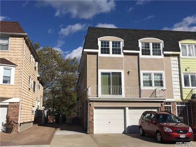 Newly Renovated Spacious Duplex 3 Brs/2Baths Apt In Bay Terrace Area. Beautiful Hardwood Floor Through Out Living Rm And Dinning Rm. Bedrooms Are With Carpets. Lots Of Storage Including 2 Walk-In Closets. Washer And Dryer In Unit. Separate Entrance And 2 Parking Space!!