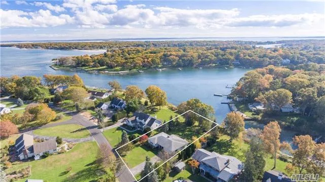 Never Before On The Market! Prime Upscale Waterfront - Calves Neck Locale; Walking Distance To Southold Village. Spacious Ranch - Three Bedrooms, 2 Baths (Master Suite), Large Living Room, Formal Dining Room, Eat-In Kitchen, Den With Fireplace, Full Basement And 2 Car Garage. Large Rear Deck With Wonderful Waterfront Views!