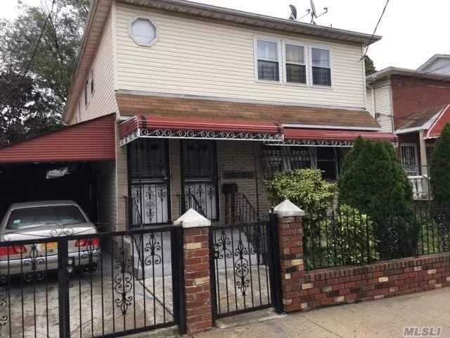 Lovely Det 2 Family Mint Condition Features 3 Bed Rms, 2 Bth On Each Floor, 2 Separate Gas Boilers, Near Transportation And Shopping, Completely Fenced Prop W/ Carport.