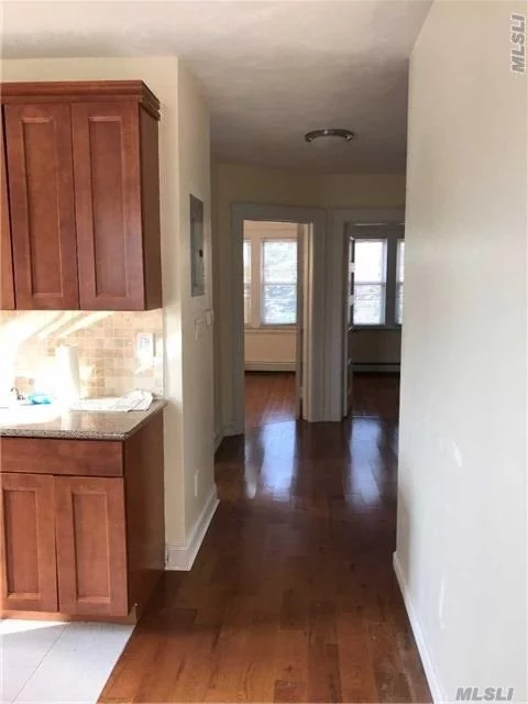 Apt In A House. Duplex Style,  Move In Condition. 3Br, 1Ba On 2nd Floor,  1Br, 1Ba, 1Storage On 3rd Floor. Hardwood Floor Throughout. Only Water Is Included. Tenant Pays Gas, Heat And Electric.