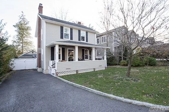 Charming 3 Br, 1.5 Bath Colonial Lovingly Restored For Easy Living. New Eik With Ss Appl/Granite, Large Lr With Brick Fpc, Fdr, Pdr Rm And Mudroom. Upstairs 3 Fam Sz Br&rsquo;s, New F Bath And Attic Access. A Det 2 Car Gar W/ Loft & Garden Shed, Fenced Yard, Prof Landscaped Property, I/G Sprinklers Complete This Gem Of A Home. Walk To School, Morgan Park And New Waterfront.