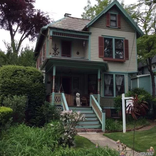 The Best Of The Past Combined With The Flair Of The New. This Gracious Victorian Features An Entry Foyer, Lr, Fdr With French Doors Leading To Porch, Eik With Doors To Covered Porch. 2nd Fl: Mstr Br With Mstr Bath & Outside Balcony, 3 Add&rsquo;l Br&rsquo;s & Full Bath. Walk Up To 3rd Floor Finished Space & Full Bath. Full, Fin Bsmt. Beach Privileges, North Shore Schools