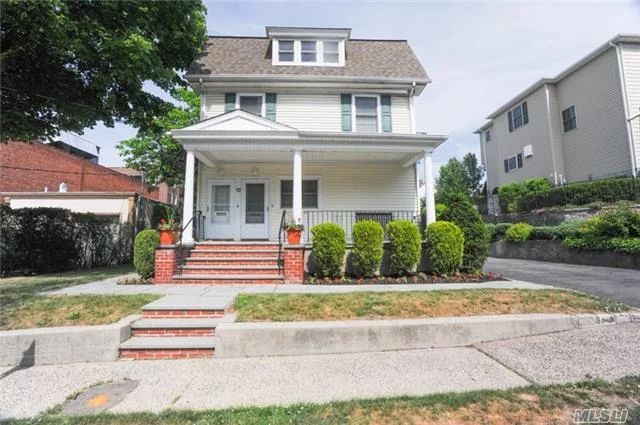 Location*** Well Maintained 2Br, 3 Blocks From Lirr, Cozy 2Br On First Floor, Two Queen Br&rsquo;s, High Ceilings, Wood Floors, Storage In Basement, W/D, Best Location In Town.