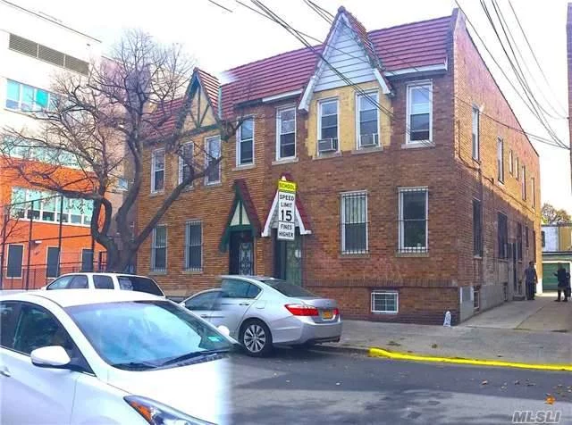 3 Family Brick Semi Detach Home In The Heart Of Ridgewood Growing Market, Featuring 8 Bedroom 3 Full Bath And 2 Car Garages. Just 2 Block Away From Dekalb L Train Station. Potential Development Due To R6B Zoning. Property Delivering Vacant On Title.