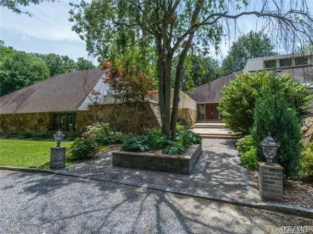 Contemporary Architectural Masterpiece By Norman Jaffe. This 7-Bedroom, 7-Full Bath Home Has Amazing Natural Light That Radiates Throughout. Jaffe&rsquo;s Use Of Cedar, Tennessee Valley Stone Floors, Glass Walls And Skylights Bring The Outdoors In. Sitting On Over 4 Acres, This Truly Is An Exceptional Piece Of Property.