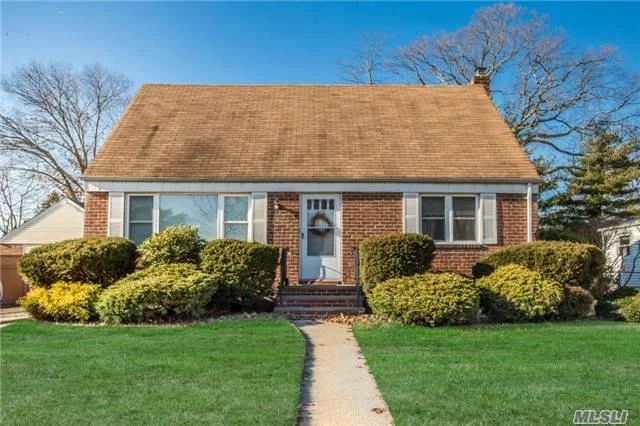 Move-In Condition 4 Bdrm 2 Bath, Rear Dormered Cape With Sun Room And Detached Garage. Beautiful Hardwood Floors, Gas Heat, Plenty Of Storage. Convenient To All. Old Mill Road Elementary. Won&rsquo;t Last!!