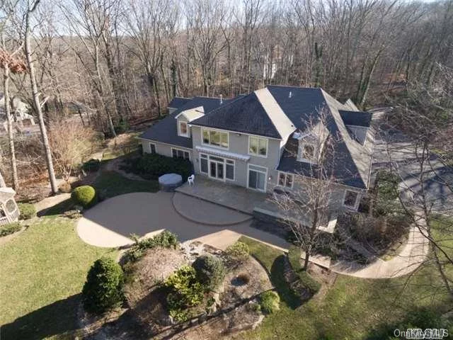 Beautiful Custom Colonial Overlooking The Stony Brook Duck Pond In A Very Peaceful & Serene Setting. 5 Bedroom, 3.5 Bath Residence Encompasses The Finest Quality & Craftmanship. 4400 Sf Of Gracious Living And Entertaining Space With A Beautiful & Open Floorplan. Master Br Suite On Main Level, Gourmet Kitchen, Formal Dining Room, Family Room, Bonus Rm, 3 Fireplaces & More.