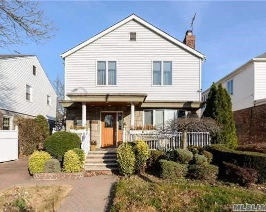 Large Charming Updated Gross Morton Colonial, Located On A Tree Lined Block In The Heart Of Fresh Meadows. 1st Floor Boasts Ef, Lr W/Fpl, Dr, Family Rm, Eik, Powder Rm, Ose.2nd Floor , Master Suite W/Fbth , Bdrm, Bdrm, Full Bath. Full Basement . Steps Away From Public Transporatation , Shopping Etc.. Convenient To All. Must See!!