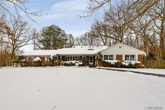 Sprawling 5 Bedroom 3 Bath Farm Ranch Nestled On A Private Street. Full Basement, Updated Roof, Electric , And Central Air. Newer Appliances! This Home Also Features Hardwood Floors, A Wood Burning Fireplace And A 2 Car Attached Garage! Come And See This Spacious Home And Make It Yours!