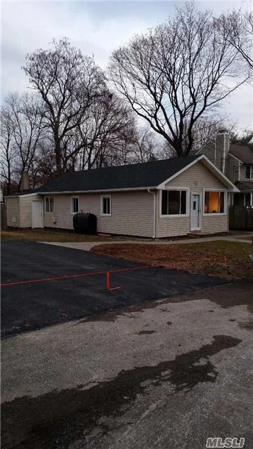 Cute 2 Bedroom 1 F Bath Ranch, Washer Dryer Hookup , New Roof, Siding, New Kitchen, Bathroom, Carpets, A/C Wall Unit, Fenced Yard Tenant Responsible For Electric, Oil, Water And Ground Care Small Pet Allowed With Extra Security