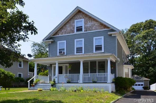 A Fabulous Opportunity To Own This Beautiful Colonial W/Period Details, In As Is Condition, Large Entry Foyer-Pocket Doors That Enter Into The Livingroom, Large Diningroom,  Eat-In Kitchen & Den,  Updates Include: New Gas Burner W/Separate Hot Water Heater, Updated Electric, Refinished Wood Floors, Most Rooms Freshly Painted, Roof, Siding, Gutters Beach & Golf Rights