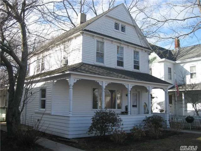 Great Investment Opportunity In Prime Historic Greenport Location. Charming Legal 2 Family With Easy Access To Downtown, Beaches And Transportation.