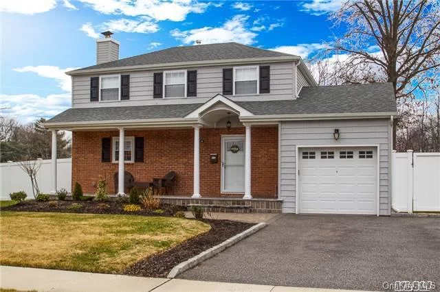 Meticulously Maintained Colonial Fully Renovated A Few Yrs Ago-- Features A Designer E-I-K W/Granite Ctr Tops & Practically New Ss Appliances, Gleaming Oak Flrs, 1.5 New Custom Baths, Newly Finished Bsmt, Newer Roof/Siding, Freshly Painted, 3-Zone Heat & Cac, 1-Car Gar W/Storage Loft, & Byard W/Paver Patio+Lndscping+Ugs+Full Pvc Fence. Opportune Loc In Quaint Neighborhood!