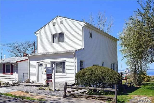 Beautiful Waterfront Overlooking Hempstead Harbor And The Long Island Sound. This Is The Home For You If You&rsquo;re Looking For Tranquility Or An Active Lifestyle On The Water. Dining Area, Large Living Room W/Fireplace And Sliding Door Leading To Deck. Steps To Private Beach. North Shore Schools.