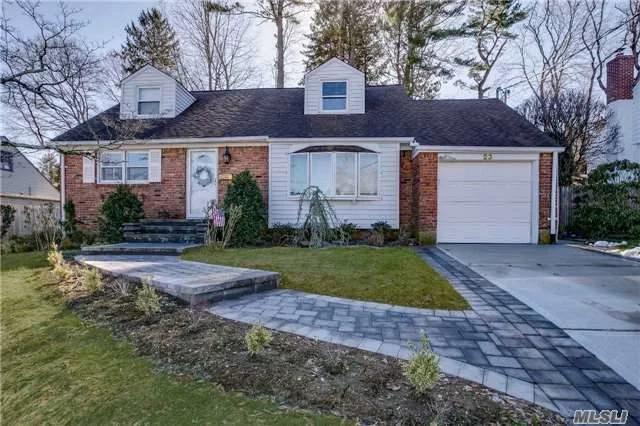 Beautiful 4 Bedroom Cape On A Cul-De-Sac. Beautifully Landscaped, New Stone Walkway, New Paver Patio With Firepit. New Dining Room Windows, 1 Car Garage.